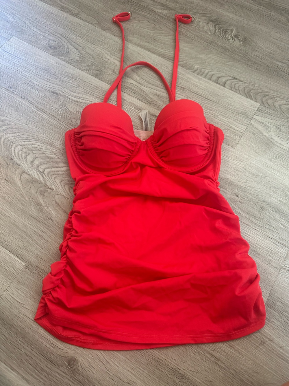 Victoria's Secret Red Sculpted-Cup Slip